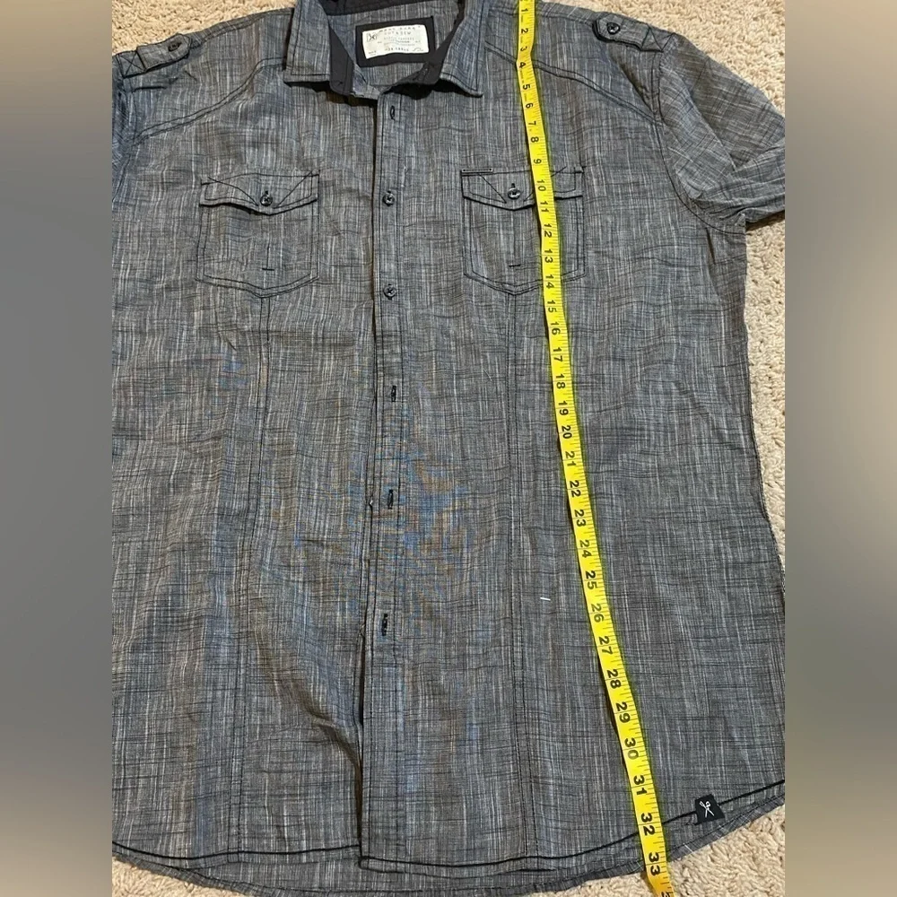 MARC Ecko long sleeve cut and sew button down